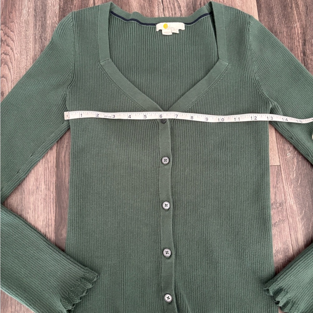 Boden Green Cardigan - Picture 4 of 5
